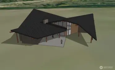 rendering of future clubhouse