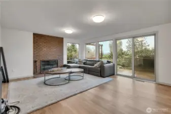 family room downstairs.