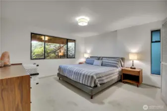 Primary suite is downstairs.