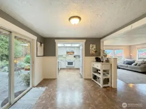 Looking Into Kitchen