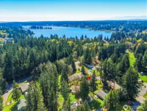 Thoughtfully maintained 3-bedroom, 2-bath rambler on over ½ acre near Lake Goodwin