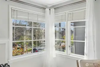 Double pane windows.