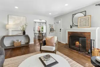 Updated LED lighting.