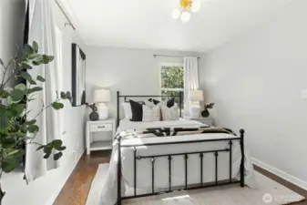 Gorgeous updated light fixtures throughout.