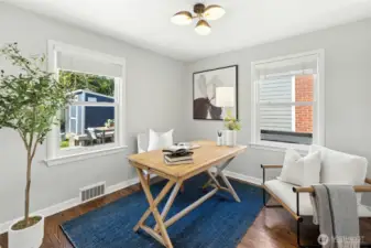 Upstairs bedroom #2.