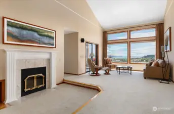 Stunning views await you in this expansive living room.