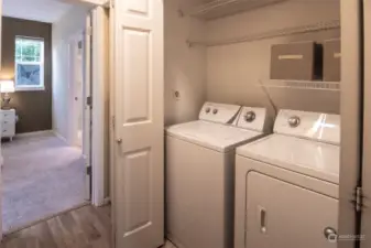 Laundry area