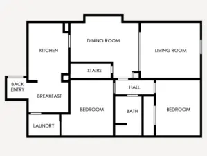 Floor Plan - Main Level