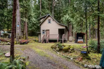 Custom built cabin constructed in 2008.