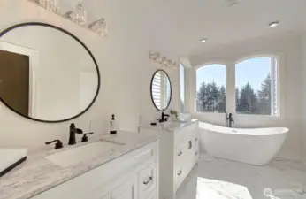 Master bath tub