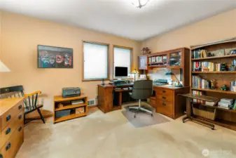 Office or primary bedroom.