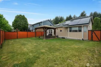 Brand new solar panels, not even a year old.  Sitting on a newer 50yr comp roof.