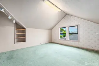 Bedroom one on top floor