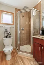 3/4 bath on the main floor