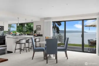 Large views from main living area