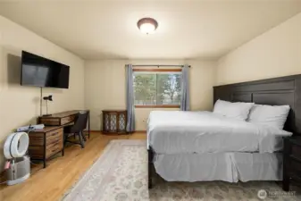 Primary Bedroom with great views!