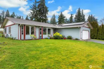 Front of House from Yard