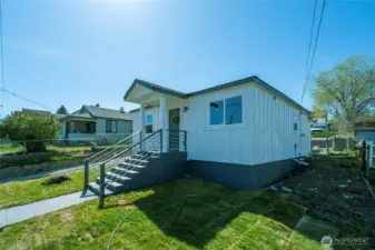 New siding and paint