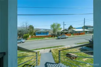 View from front door