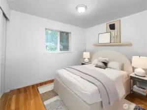 Bedroom 2 - virtually staged.