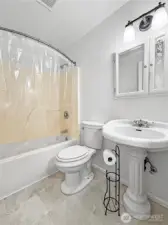 Second bathroom - recently remodeled