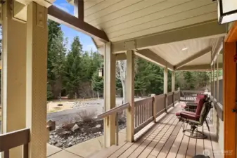 Wrap around porch