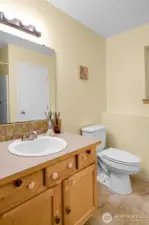 Downstairs 3/4 Bath & Laundry Room