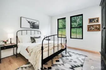 Main level primary suite