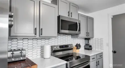 Counter Tops Installed and Cabinets Painted in 2024