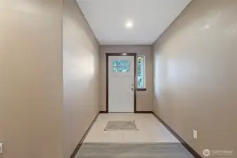 Entry hallway