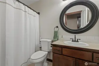 Hall bathroom