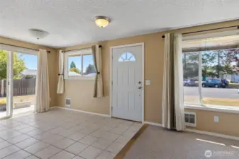Front entry