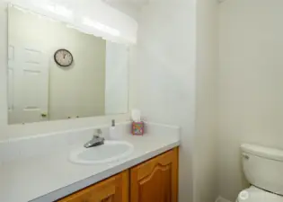 powder bath off laundry room