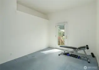 room off primary for office or gym