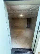 Storage on West Side of house