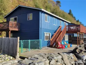 Fenced yard, brand new deck & freshly painted exterior.