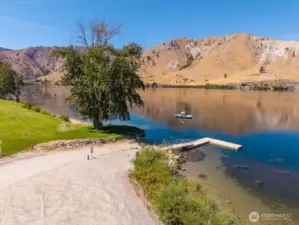 Dock and boat launch