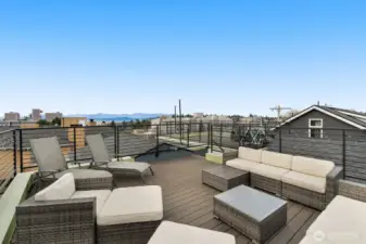 Exceptional West facing Puget Sound views