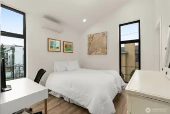 Second bedroom on the upper level