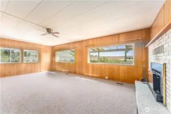 Main level family room