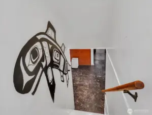 Your own PNW whale Formline art wall.