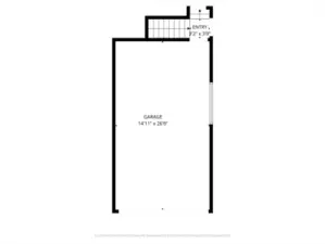 Garage floorplan.