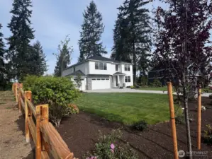 BIG, BIG open space to the left of home. Very Private! Photos are for representational purposes only.  Colors and options may vary.