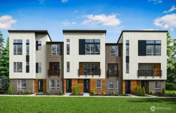 Exterior Rendering of Building 21.