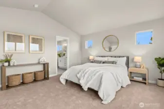 Photographs are for illustrative purposes only. Features, finishes, interior/exterior colors, landscaping and floorplan shown may vary from actual homes built.