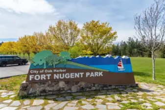 Fort Nugent Park is just a few blocks away.