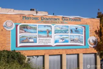 Enjoy historic downtown Oak Harbor!
