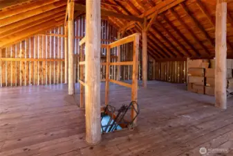 2nd story of barn