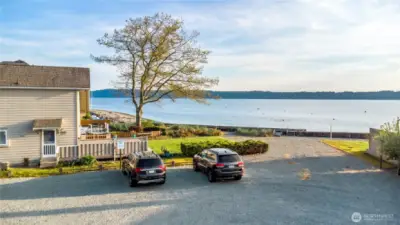 Closest beach access area .. just 2 doors down from cottage.