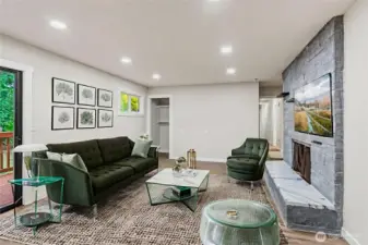 Up Stairs Family Room-Virtually Staged